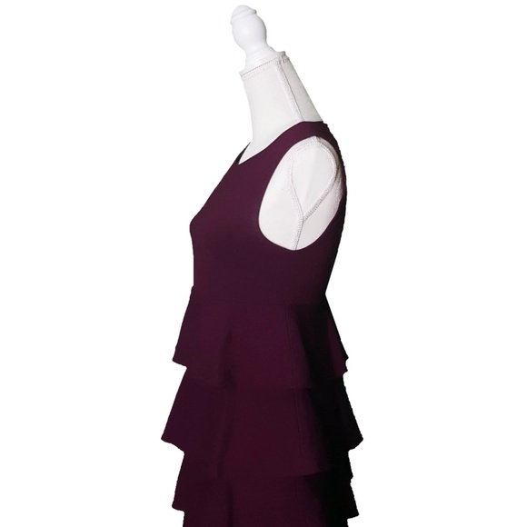 Theory Womens Sleeveless Tiered Knit Dress Small - Picture 3 of 8